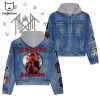 New York Yankees The Yanks Nation Bronx Bombers Design Hooded Denim Jacket