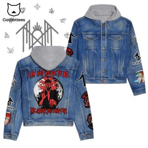 Sleep Token I Am Not Here To Be The Savior You Long For Hooded Denim Jacket