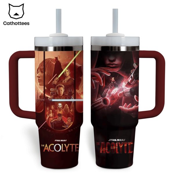 Star Wars The AColyte Tumbler With Handle And Straw