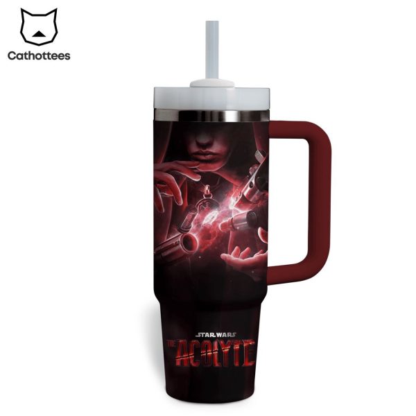 Star Wars The AColyte Tumbler With Handle And Straw