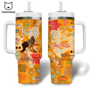 Teddy Swims – Lose Control Tumbler With Handle And Straw