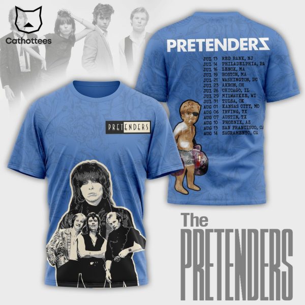 The Pretenders Design 3D T-Shirt