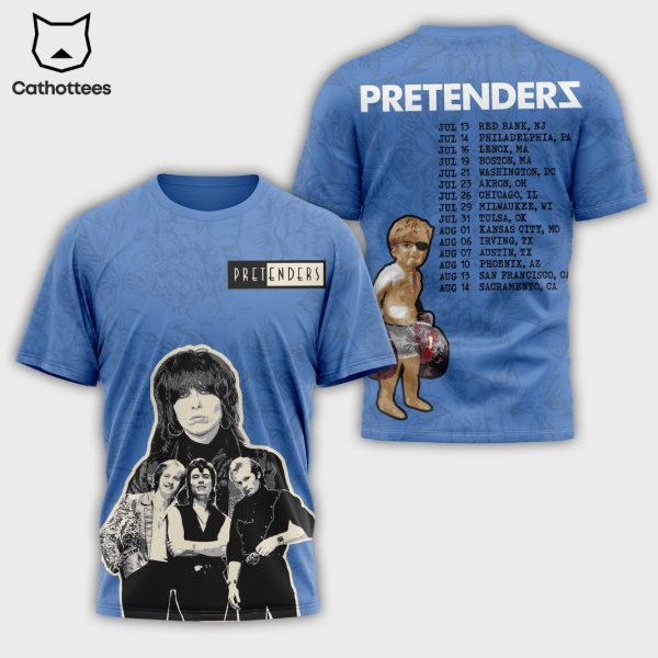 The Pretenders Design 3D T-Shirt