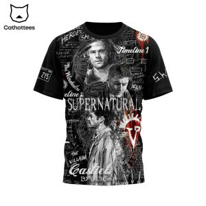 The Winchester Family Business – Supernatural 3D T-Shirt
