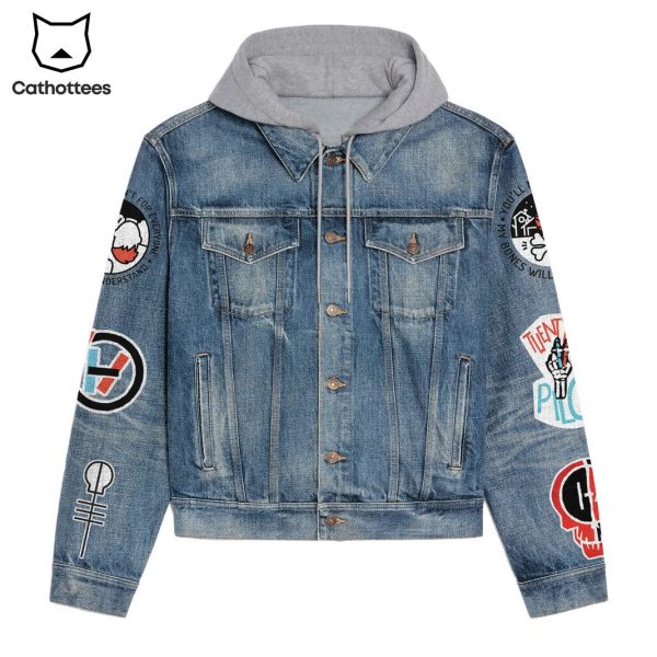 Twenty One Pilots Clancy Hooded Denim Jacket