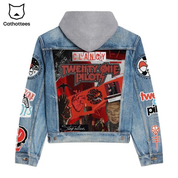 Twenty One Pilots Clancy Hooded Denim Jacket