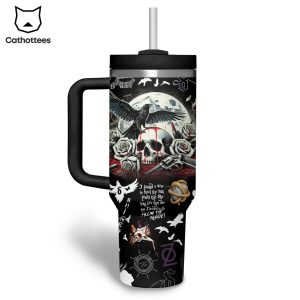 Victory Is All You Need -Shinedown Tumbler With Handle And Straw