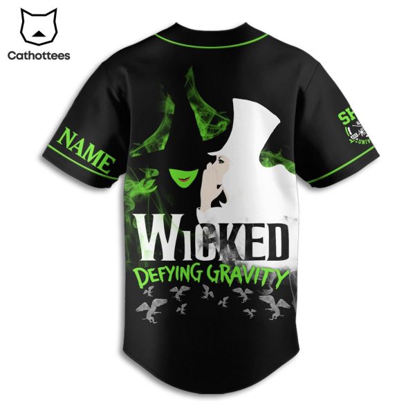 Wicked Defying Gravity Baseball Jersey