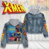 X-Men Jean Grey Hooded Denim Jacket