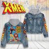 X-Men Cyclops Hooded Denim Jacket