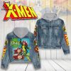 X-Men Wolverine Hooded Denim Jacket