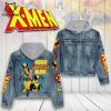 X-Men Rogue Hooded Denim Jacket