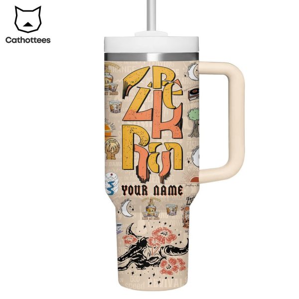 Zach Bryan – Highway Boys Tumbler With Handle And Straw