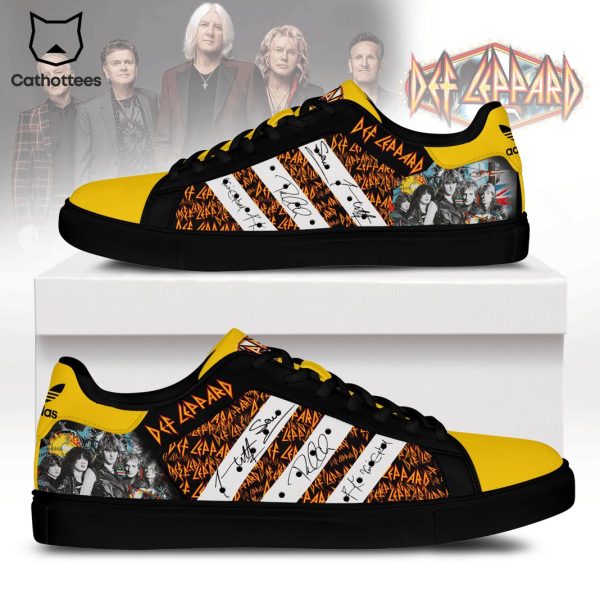 2024 Def Leppard Siganture Stan Smith Shoes_