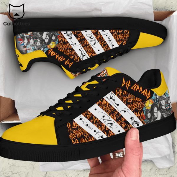 2024 Def Leppard Siganture Stan Smith Shoes_