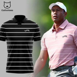 2024 Tiger Woods Golf Polo Shirt – Black