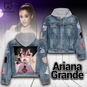 Ariana Grande Good Karma My Aesthetic Hooded Denim Jacket