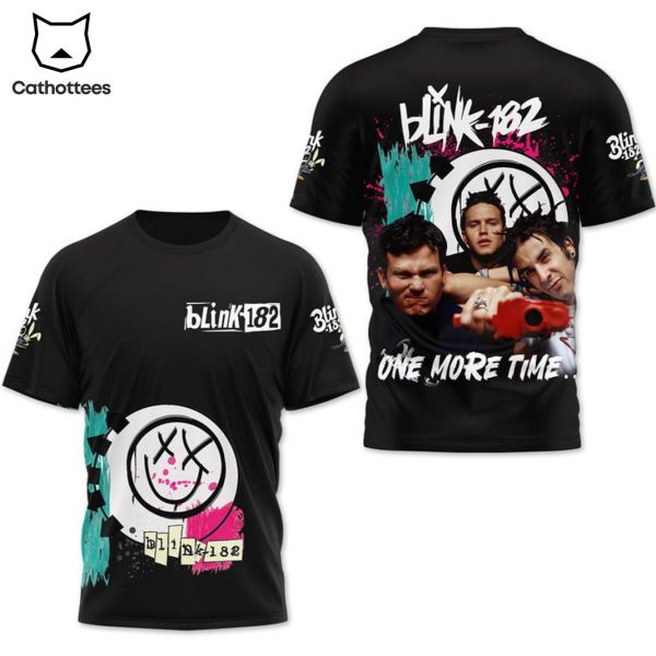 Blink-182 One More Time Design 3D T-Shirt