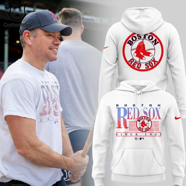 Boston Red Sox Since 1901 Design Hoodie