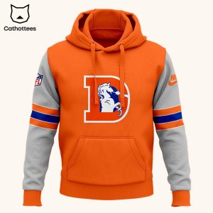 Denver Broncos Orange Crush Throwback 2024 Design Hoodie