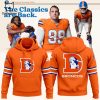 Denver Broncos Orange Crush Throwback 2024 Design Hoodie