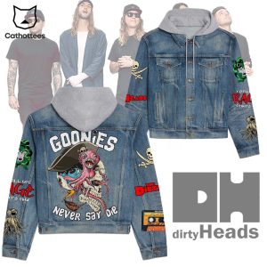 Dirty Heads Goonies Never Say Die Hooded Denim Jacket