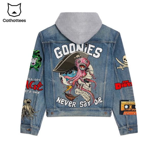 Dirty Heads Goonies Never Say Die Hooded Denim Jacket