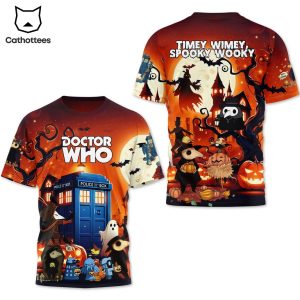 Doctor Who Timey Wimey Spooky Wooky 3D T-Shirt