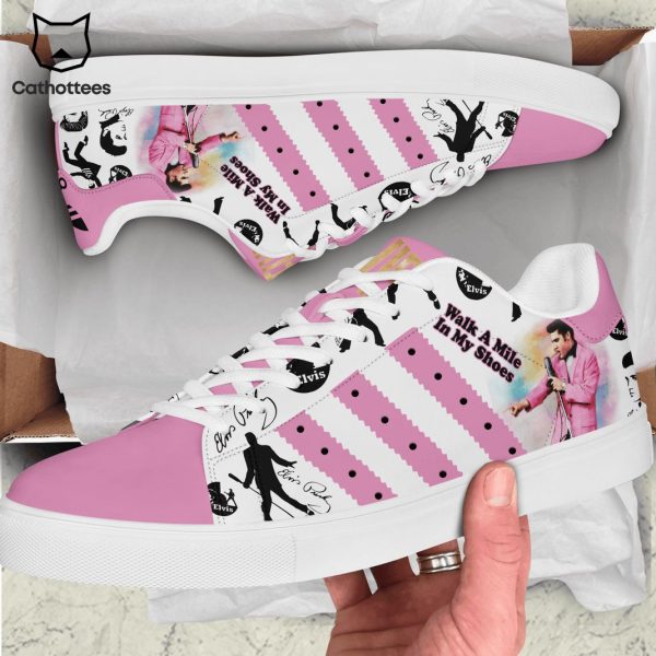 Elvis Presley Walk A Mile In My Shoes Design Stan Smith Shoes