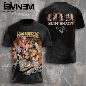 Eminem – Slim Shady Signature 3D T-Shirt