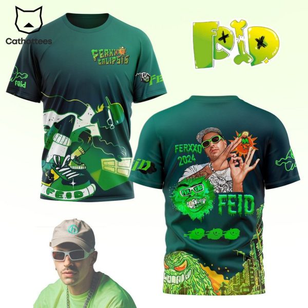 Feid Ferxxocalipsis Ferxxo 2024 3D T-Shirt