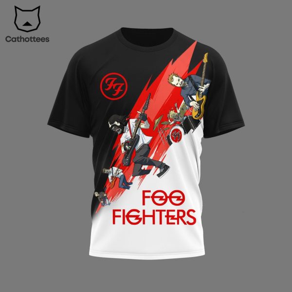 Foo Fighters Everything Or Nothing At All Us Tour 3D T-Shirt