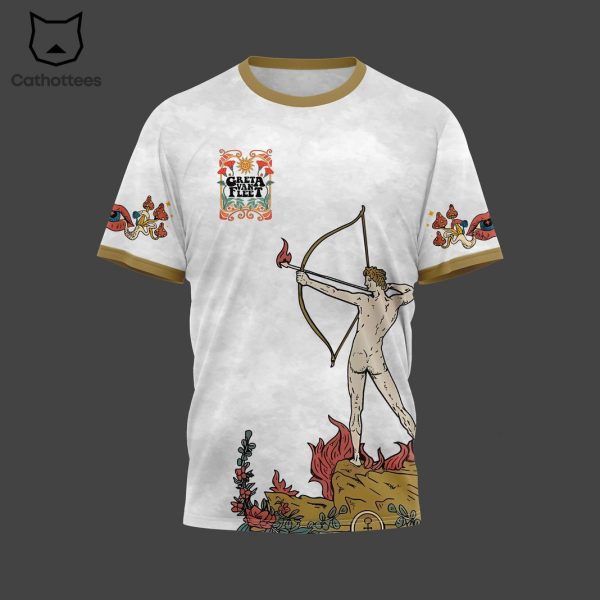 Greta Van Fleet Escape To Nature 3D T-Shirt