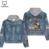 Toto – Hold The Line Hooded Denim Jacket