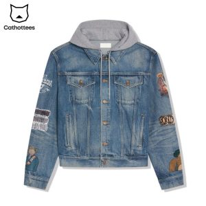 Long Live Country Music by Cody Johnson & Brooks & Dunn Hooded Denim Jacket