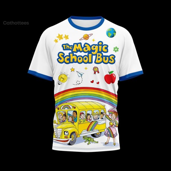 Magic School Bus – Take Chances Make Mistakes Get Messy 3D T-Shirt