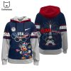 Personalized Team USA Olympic Paris 2024 Design Hoodie