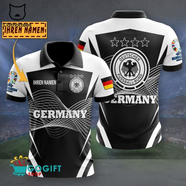 Personalized EURO 2024 Germany Polo Shirt