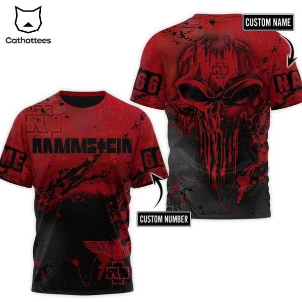 Personalized Rammstein 3D T-Shirt