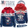 Scooby Doo Team USA Olympic Paris 2024 Design Hoodie