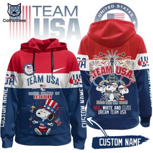 Personalized Team USA Olympic Paris 2024 Design Hoodie