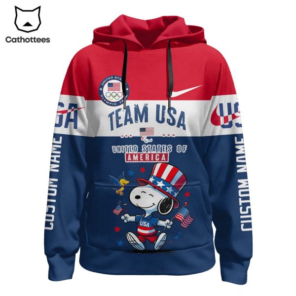 Personalized Team USA Olympic Paris 2024 Design Hoodie