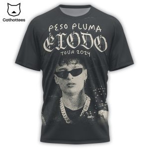 Peso Pluma Tour 2024 3D T-Shirt