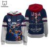 Personalized Team USA Olympic Paris 2024 Design Hoodie