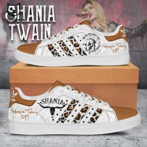 Shania Twain Up Stan Smith Shoes – White