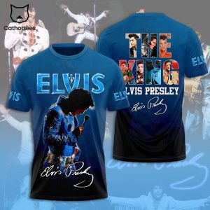 The King Elvis Presley Signature 3D T-Shirt