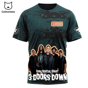 Very Special Guest 3 Doors Down – Summer Of 99 Tour Creed And 3 Doors Down 3D T-Shirt