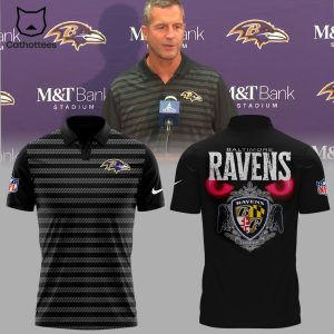 2024 Baltimore Ravens London Design Polo Shirt