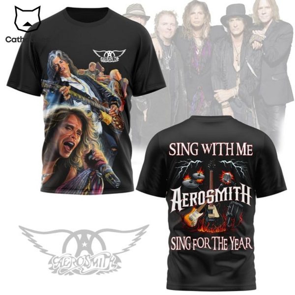 Aerosmith Sing With Me Sing For The Year 3D T-Shirt