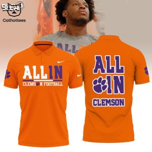 All In Clemson Tigers Football Polo Shirt